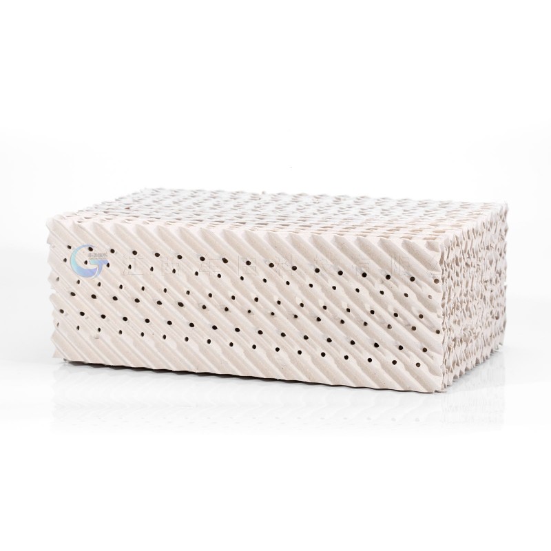 發明專利陶瓷谷峰規整波紋填料